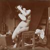 DELBET, AUGUSTE PIERRE A selection of 9 studies of female models, primarily nudes, posing in the artists studio.